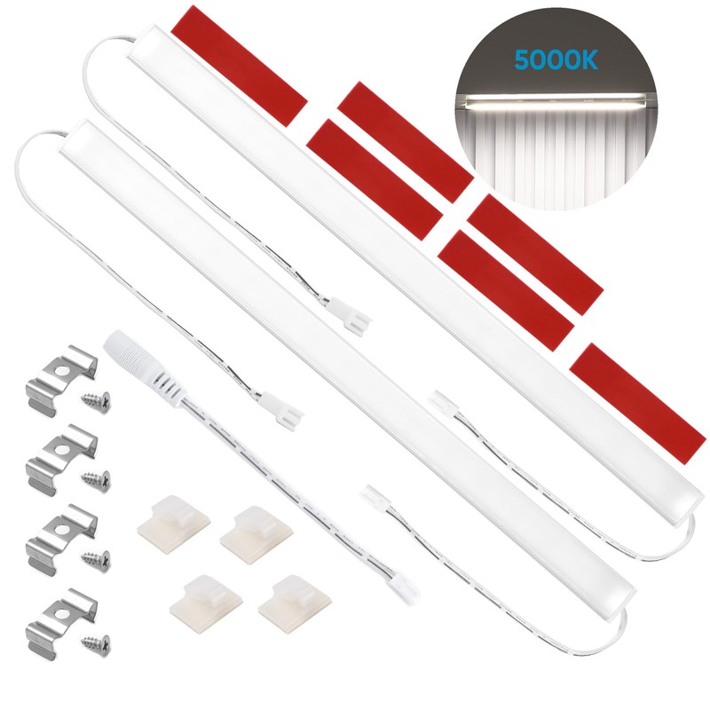 Litever Extra Add-on LED Light Strip Bars 12VDC with Mounting