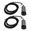 2 Set Proximity Sensor Switch Waterproof NPN DC 2 Wire