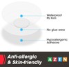 AZEN 100 Pack Sensor Covers, Adhesive Patches Waterproof, Waterproof Sensor