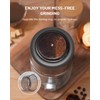 SHARDOR Electric Super Silent Blade Coffee Grinder, Timed Grind Control