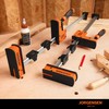 JORGENSEN 18-Inch Parallel Bar Clamp, Heavy-Duty Cabinet Master Clamp for