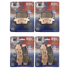EBC R Series Brake pads for Kawasaki KRX 1000 Front and Rear 4 wheel Kit