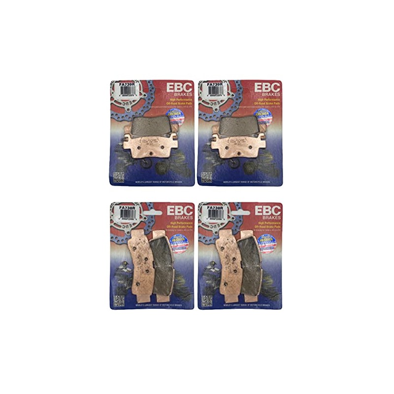 EBC R Series Brake pads for Kawasaki KRX 1000 Front