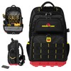 MagnoGrip RED Base PRO Tool Backpack - Heavy-Duty 1680D Polyester,