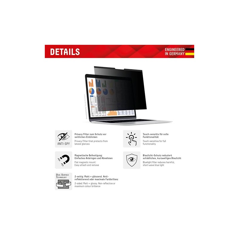 E.V.I DISPLEX PRIVACY SAFE MACBOOK