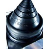 DEKTITE #2 (DFE102B) Square Black EPDM Flexible Pipe Flashing, Roof