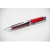 Hörner Vulcanus Ballpoint Pen, High-Quality Pen, Black, Red, White, Metal