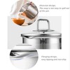 Stainless Steel Saucepan With Glass Lid, Sauce Pan, 2.5 Quart