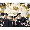 Graduation Backdrop Class of 2025 10x8ft Soft Gold Congrats Grad