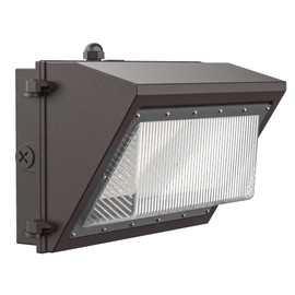 Flakeeper 120W LED Wall Pack Light with Dusk-to-Dawn Sensor, 16800LM 6000K LED Security Flood Lighting, 120V Outdoor LED Wall Lights for Parking Lots|Warehouses|Factories|Yard