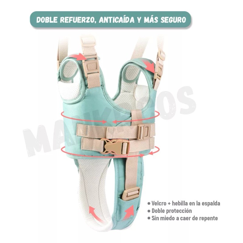 MANKRCOS Arnés De Seguridad Para Caminar Respirable Bebes 6-36 Meses