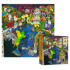 Antelope - Rompecabezas de 1000 piezas para adultos, rompecabezas de 1000 piezas de Enzhao Liu, 16.5 x 33.1 pulgadas, acabado mate, rompecabezas sin polvo