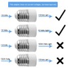 (Pack of 2) E26/E27 to MR16 Converter, E26/E27 Edison Screw