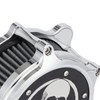 Motorcycle Air Cleaner Skull Style Air Filter Kit Fit for