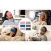 TUYUU 6 Pack Washable Cotton Eye Pillow Covers, Removable Zippered