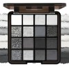 16 Colours Smokey Eye Palette,Black and White Smokey Eyeshadow Palette