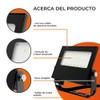 Tecnolite - Reflector LED Exterior 20 W, Luz Cálida Brillante,