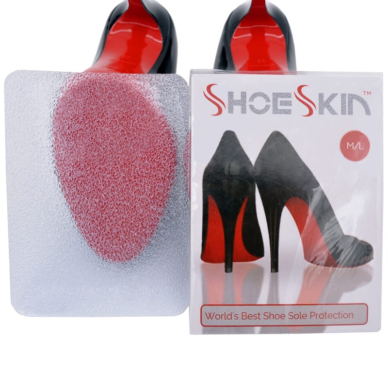 ShoeSkin - Clear Sole Protectors for Christian Louboutin Heels -