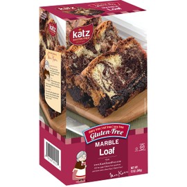 Katz Gluten Free Marble Loaf | Dairy Free, Nut Free, Soy Free, Gluten Free | Kosher (3 Packs of 1 Loaf, 12 Ounce Each)