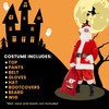Deluxe Plush Santa Adult Costume | Large