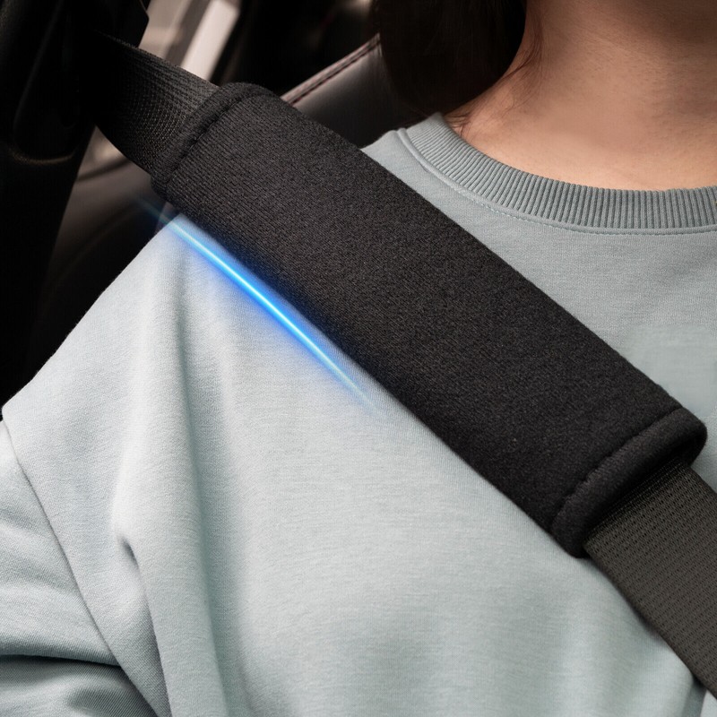 XUKEY 2PCS Breathable Car Seat Belt Cover Shoulder Pad Strap