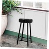 TOVINANNA Round Stool Replacement Cushion Pu Cover Stylish Accessory for