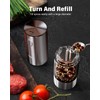 TOMEEM Upgraded Larger Capacity Electric Salt and Pepper Grinder Set