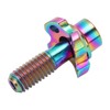 RISK Bike Front Derailleur Screw Gasket Kit Hollow Titanium Alloy