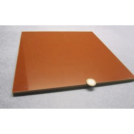 Micarta Paper Phenolic XX Grade Sheet  .375" (3/8") x 12" x 12", 2 Unit