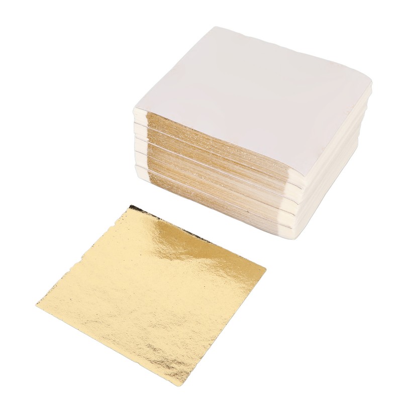 500pcs Gold Leaf Sheets Fashion Multi Purpose Imitation Gold Leaf
