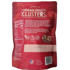 180 Snacks Cinnamon Apple Pie Snack Clusters, Low Sodium - 15 Ounces