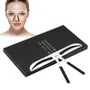 Eyebrow Ruler, 4 Types Eyebrow Stamp Stencil Kit Permanent Eyebrow