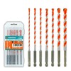 Cortool Masonry Drill Bits Set for Tile, Brick, Cement, Concrete,