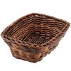 Nagao 01038015 Basket, Washable Basket, Economy, Square Shape, 5.9 inches