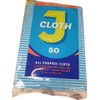 J Cloth - Original All Purpose Household Room Cleaning Hygienic Cloths - 50 Count