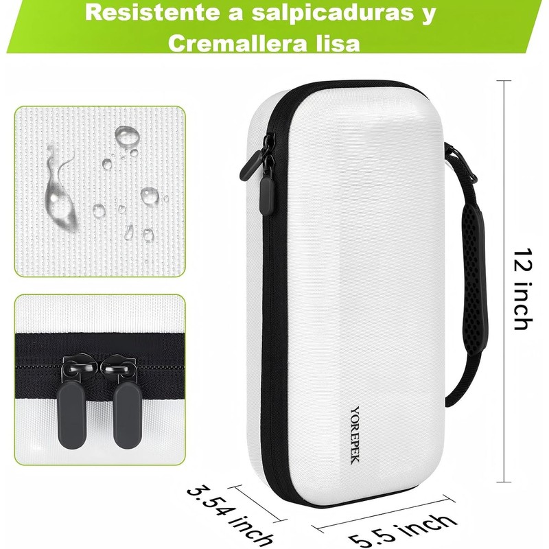 YOREPEK Estuche Organizador de Accesorios de Golf, Blanco
