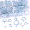 Hilitchi 135-Pcs Double Wire Fuel Line Hose Tube Spring Clips