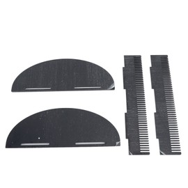 Hair Extension Holder Detachable Easy to Use Reusable Stand Display Rack for Styling Weaving Wig Washing Coloring Black
