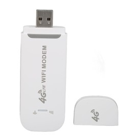 VBESTLIFE 4G LTE USB WiFi Dongle, Mobile Hotspot Router, 150Mbps Portable Modem Device with SIM Card Slot for Travel, Support 8 Users