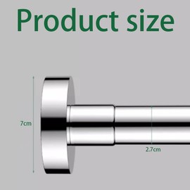 2 Pack Undermount Kitchen/Bathroom Sink Brackets - Adjustable Stainless Steel Support for Sinks, Undermount Sink Brackets,Adjustable Support Pole,Undermount Sink Repair Kit(35-50cm)