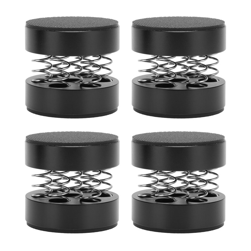 4Pcs Aluminum Spring Speakers Spikes Isolation Stand Shock Absorption Bearing