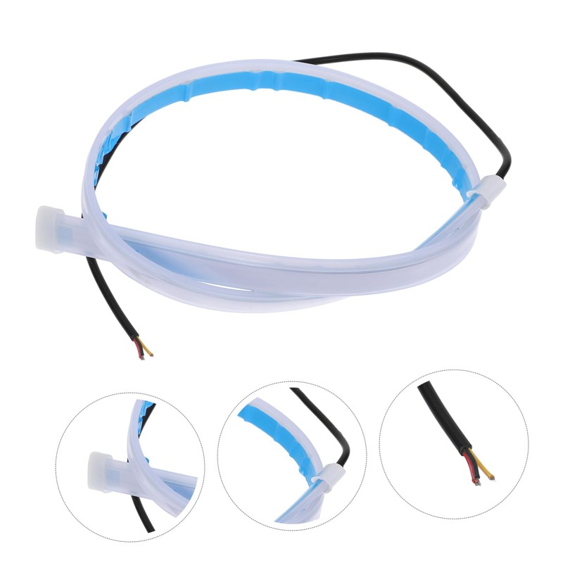 Gatuida Upgrade Your Car 2pcs Car Decorative Light Bar Led