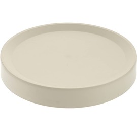 Gatuida Rolling Plant Stand with Wheels Flower Pot Mover Tray for Use Lightweight Convenient Design Keeps Floors Clean Grey White