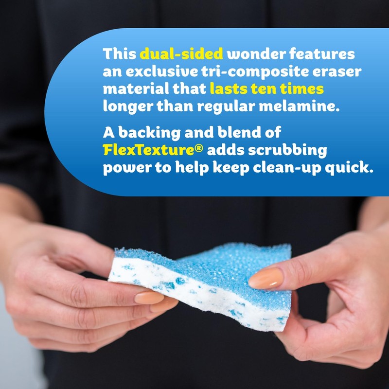 Scrub Daddy Eraser Sponge - 10x More Durable Than Traditional