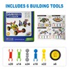 Caferria Kids Building Kit STEM Toys, 110 Pcs Educational Construction