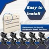 Terixe RV Refrigerator Vent Clips for Norcold 617772 Replacement, Quarter