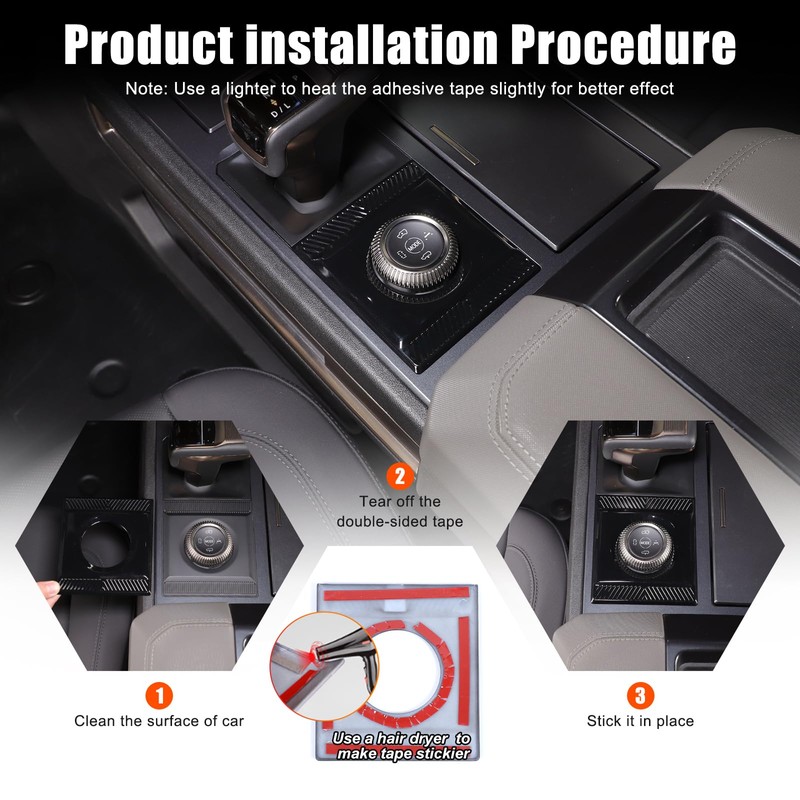 for Hummer EV Accessories Center Console Drive Mode Gear Shift