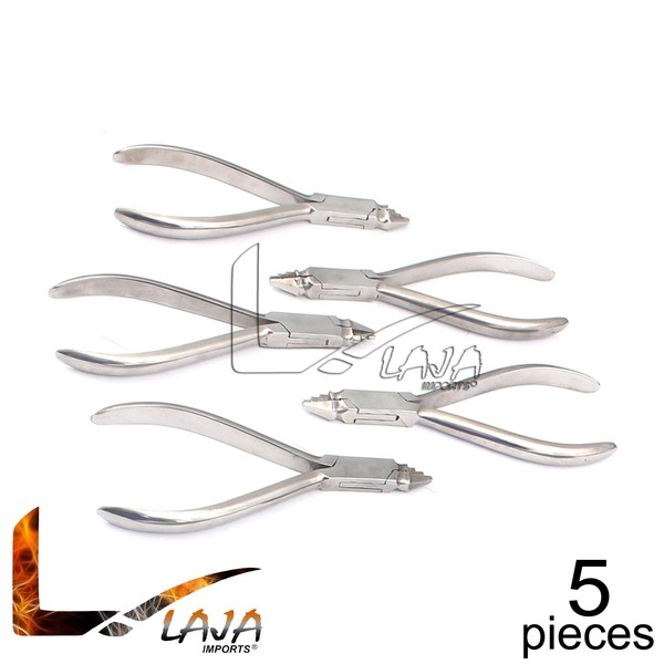 LAJA IMPORTS 5 PCS Young Orthodontic Wire Bending Loop Forming
