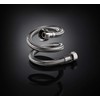 DVGW tested flexible hose 3/8 inch nut x 3/8 inch