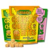Cassavida Crunchy Cheese Bites – Classic Cheese, Rosemary Garlic, Spicy